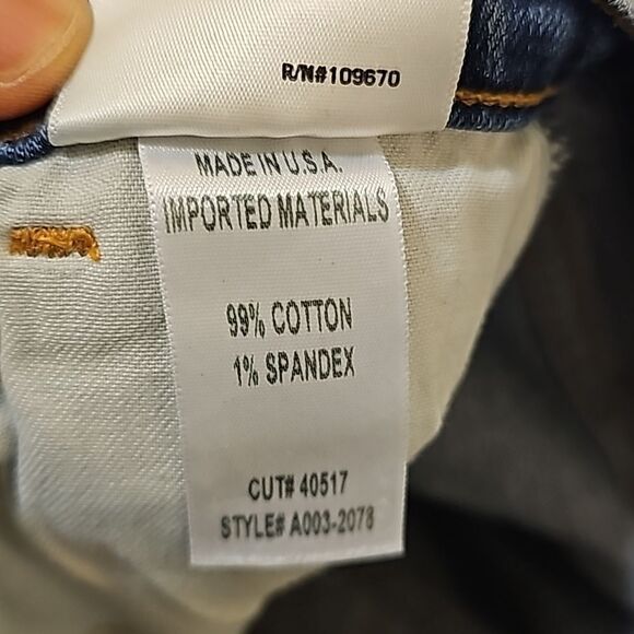 AGOLDE distressed skinny jeans 26 - Picture 12 of 13